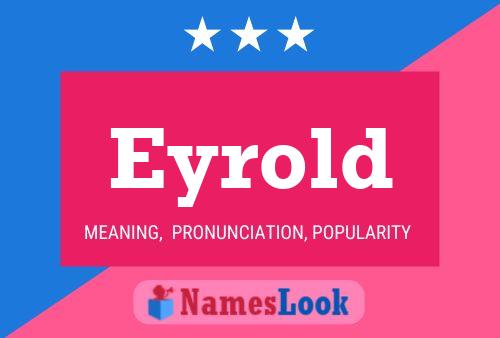 ملصق اسم Eyrold