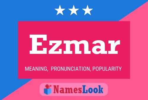 ملصق اسم Ezmar