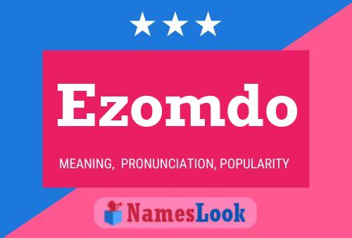 ملصق اسم Ezomdo