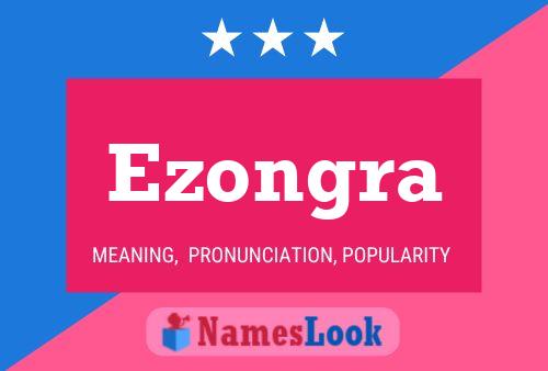 ملصق اسم Ezongra