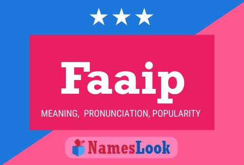 ملصق اسم Faaip