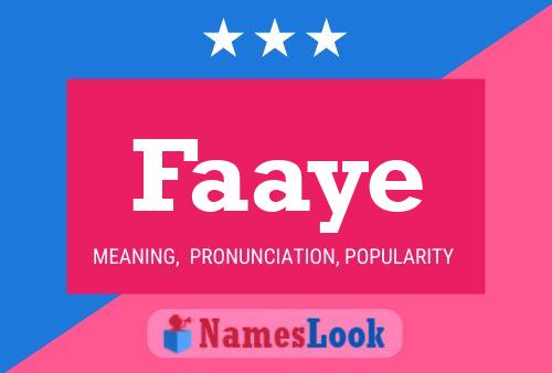 ملصق اسم Faaye