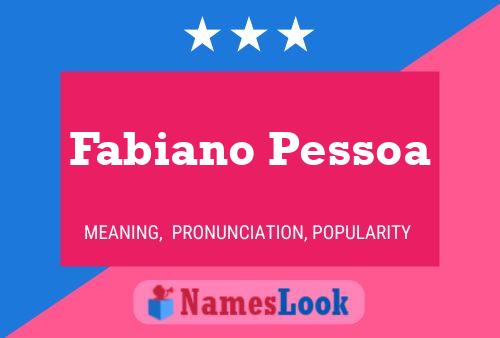 ملصق اسم Fabiano Pessoa