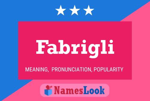 ملصق اسم Fabrigli