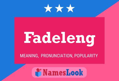 ملصق اسم Fadeleng