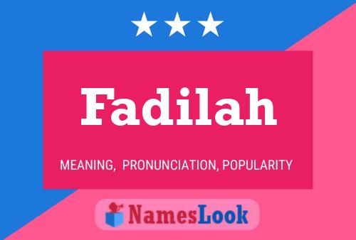 ملصق اسم Fadilah