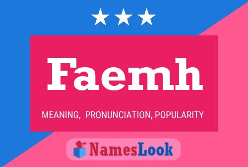 ملصق اسم Faemh