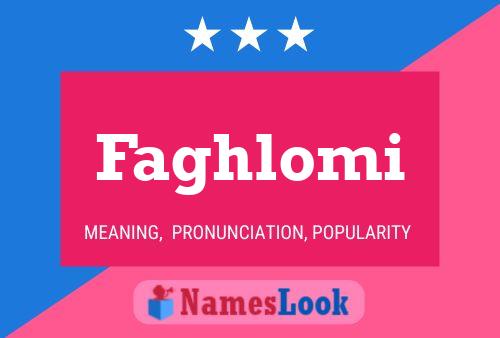 ملصق اسم Faghlomi