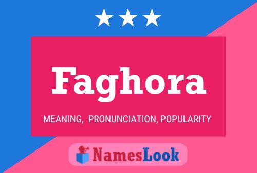 ملصق اسم Faghora