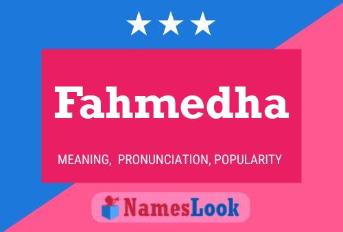 ملصق اسم Fahmedha