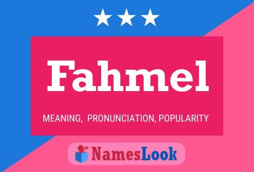 ملصق اسم Fahmel