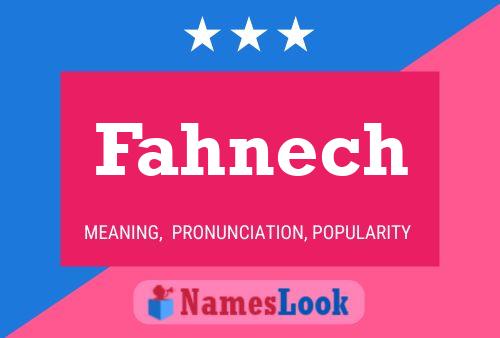 ملصق اسم Fahnech