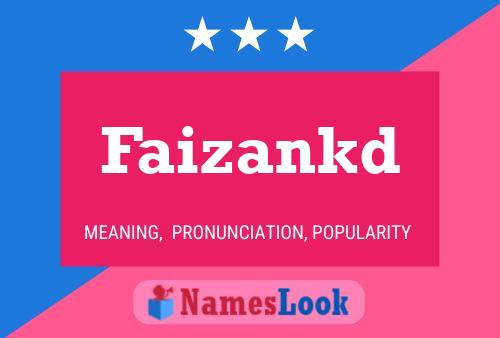 ملصق اسم Faizankd