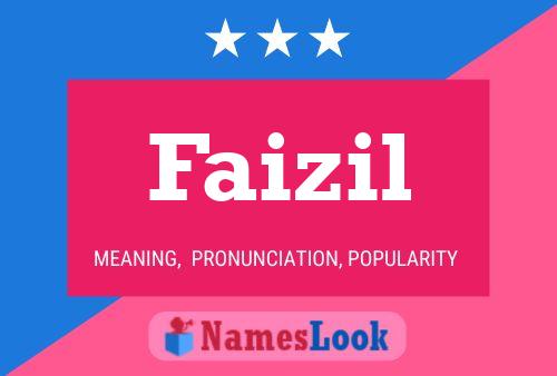 ملصق اسم Faizil