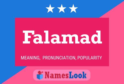 ملصق اسم Falamad