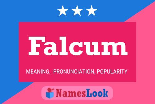 ملصق اسم Falcum