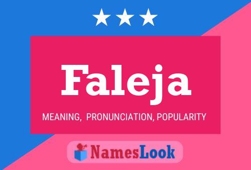 ملصق اسم Faleja