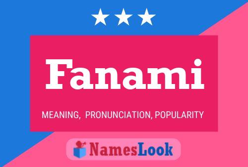 ملصق اسم Fanami