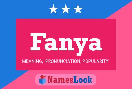 ملصق اسم Fanya