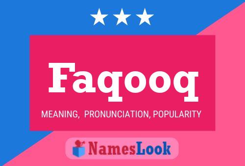 ملصق اسم Faqooq