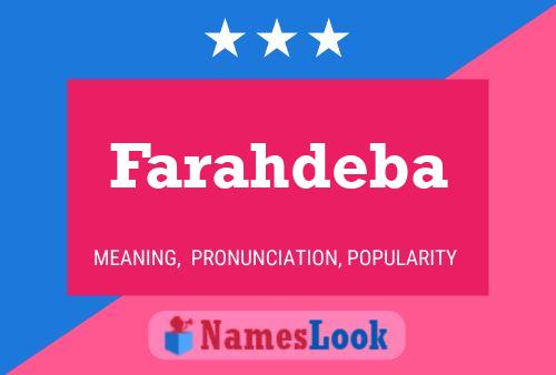 ملصق اسم Farahdeba