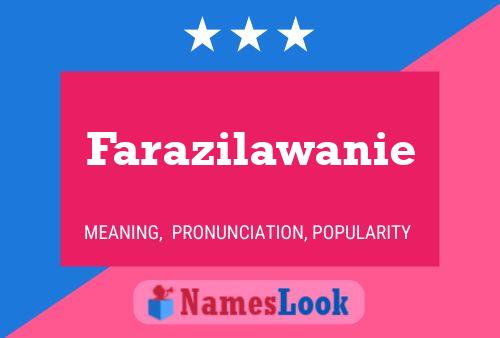 ملصق اسم Farazilawanie