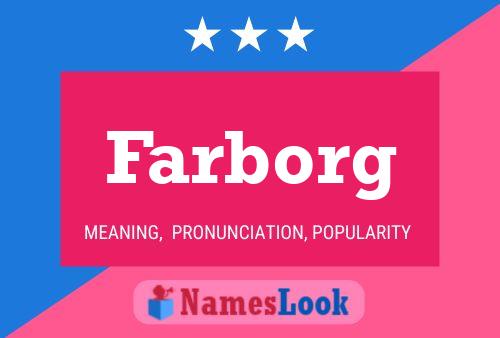 ملصق اسم Farborg