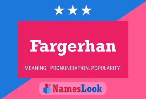 ملصق اسم Fargerhan