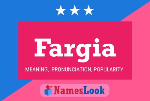 ملصق اسم Fargia