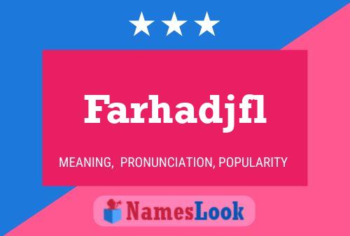 ملصق اسم Farhadjfl