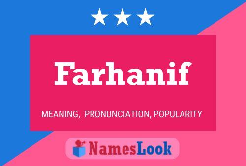 ملصق اسم Farhanif