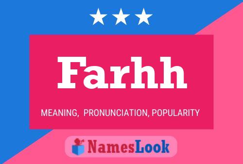 ملصق اسم Farhh