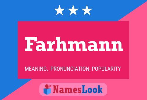 ملصق اسم Farhmann