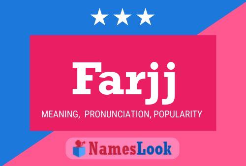 ملصق اسم Farjj