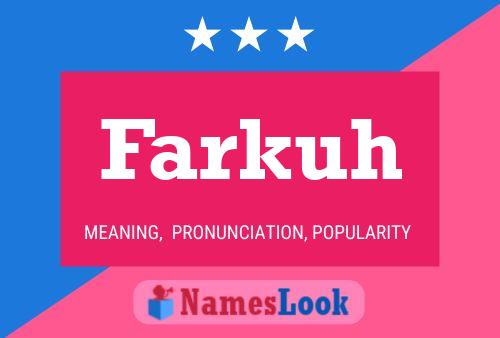 ملصق اسم Farkuh