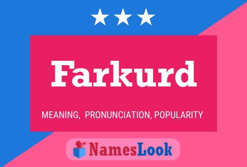 ملصق اسم Farkurd