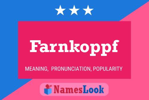 ملصق اسم Farnkoppf