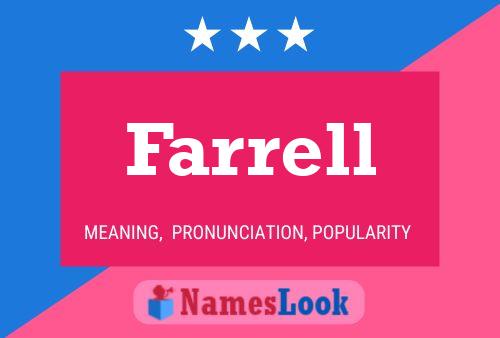 ملصق اسم Farrell