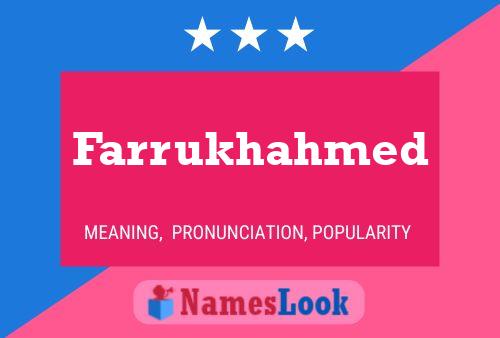 ملصق اسم Farrukhahmed