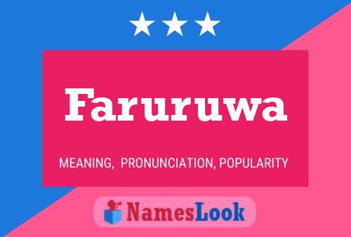 ملصق اسم Faruruwa