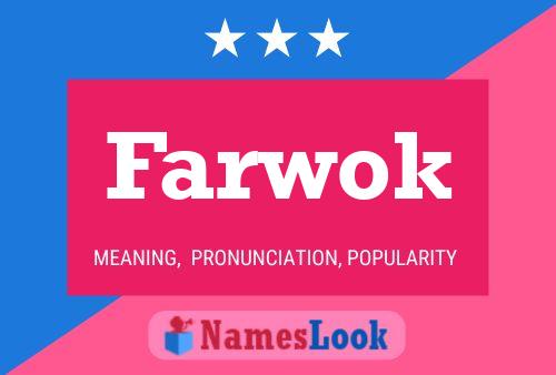 ملصق اسم Farwok