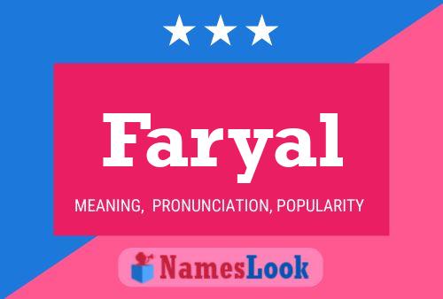 ملصق اسم Faryal