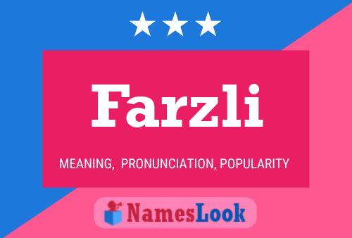 ملصق اسم Farzli