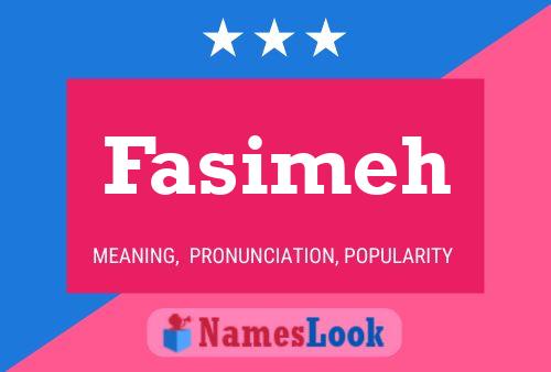 ملصق اسم Fasimeh