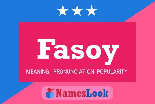 ملصق اسم Fasoy