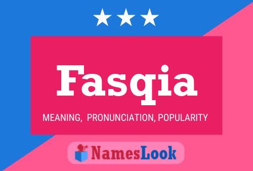 ملصق اسم Fasqia