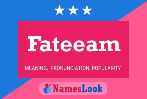 ملصق اسم Fateeam