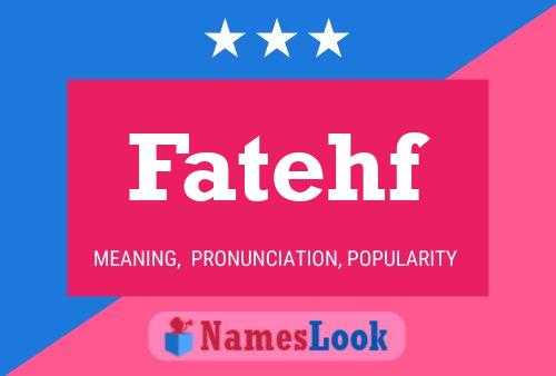 ملصق اسم Fatehf