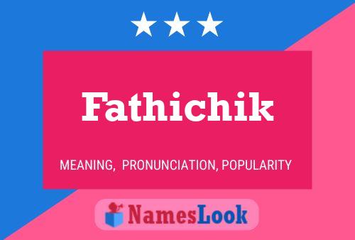 ملصق اسم Fathichik