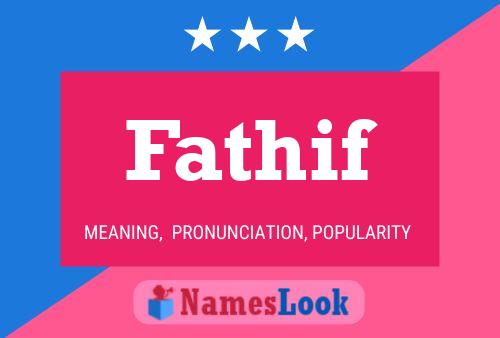 ملصق اسم Fathif